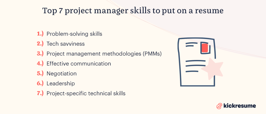 keterampilan manajer proyek yang dapat dicantumkan di resume